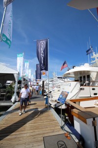 AYS on display on Ramp 2 at the Palm Beach Boat Show