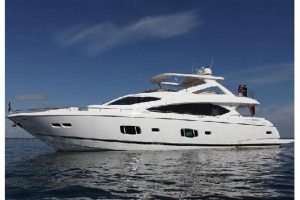 fort lauderdale boat show used 88' sunseeker