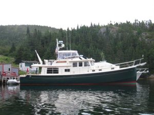 used 53' krogen express yacht sale florida