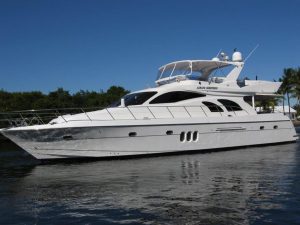 used 66' grand harbour yacht sale florida