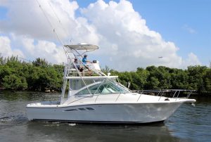 used 33' rampage boat for sale in florida 