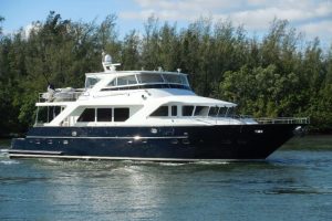 used 82' Jefferson yacht for sale in FLorida 