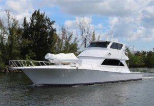 used 61' viking yacht for sale in florida